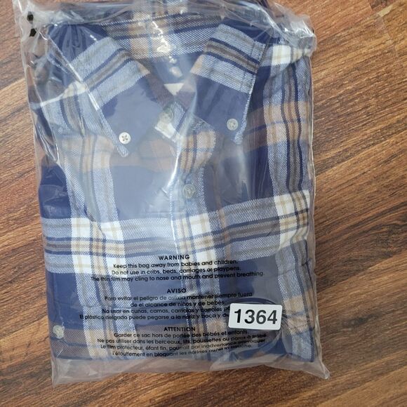 Wrangler Button- Up Western Tallman Flannel Lined Shirt Mens LT Large Tall - Picture 7 of 8